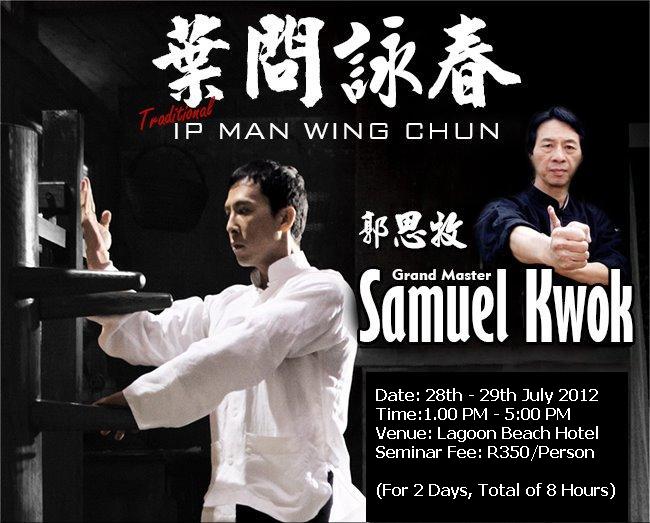 2012 Wing Chun Seminar Cape Town